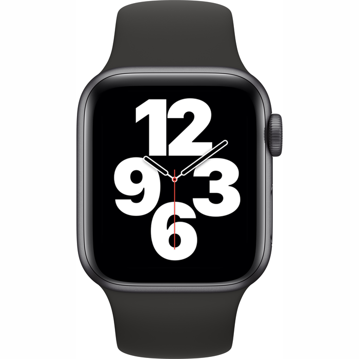 Apple Watch SE GPS 40mm Space Gray Aluminium Case with Black Sport Band [Demo, komplektācijā neietilpst lādētājs]